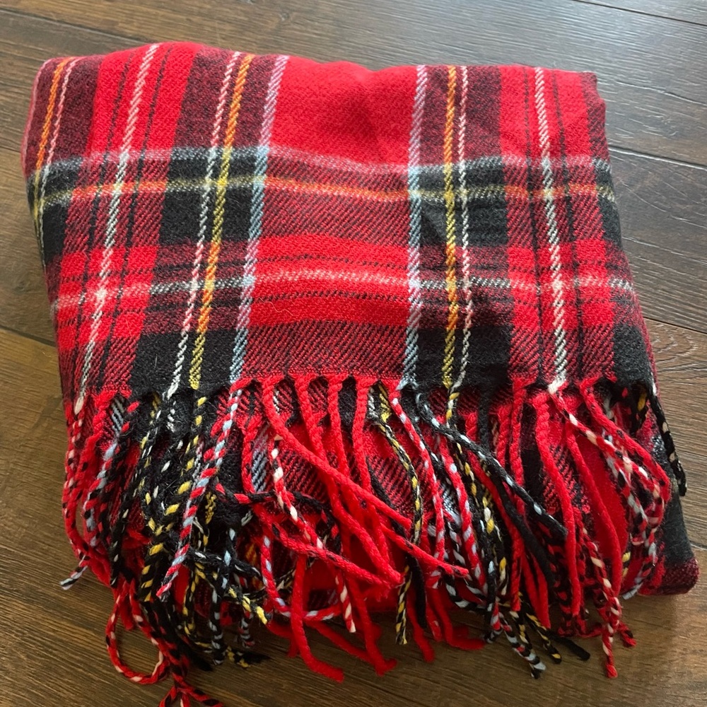 J. Crew Plaid Scarf 🧣 Wrap, Shawl Oversized NWOT
